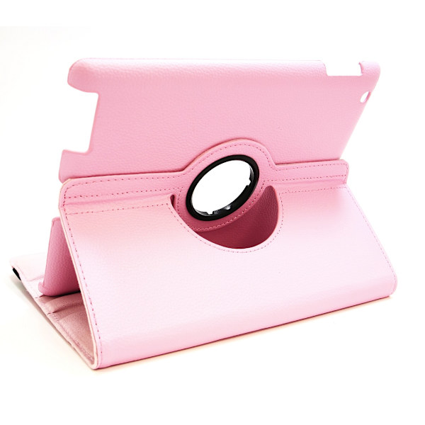 360 Fodral Apple iPad 2 iPad 3 iPad 4 Ljusrosa