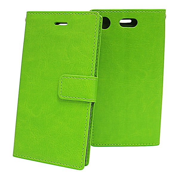Crazy Horse Wallet Sony Xperia XZ1 Compact (G8441) Grön
