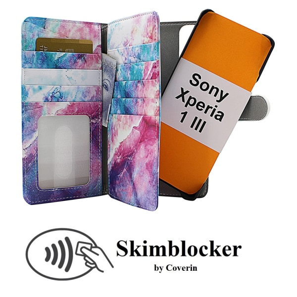 Skimblocker XL Magnet Designwallet Sony Xperia 1 III