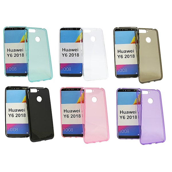 TPU skal Huawei Y6 2018 Svart