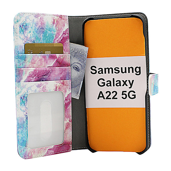 Skimblocker Magnet Designwallet Samsung Galaxy A22 5G