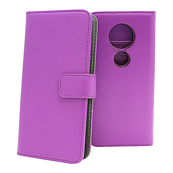 Skimblocker Magnet Wallet Motorola Moto G6 Play Lila