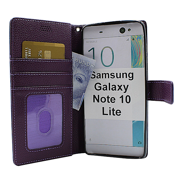 New Standcase Wallet Samsung Galaxy Note 10 Lite (N770F) Lila