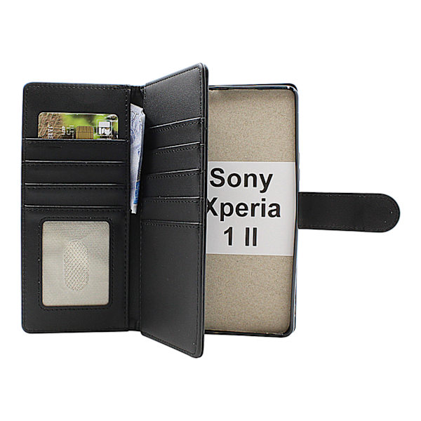 Skimblocker XL Magnet Wallet Sony Xperia 1 II (XQ-AT51) Svart