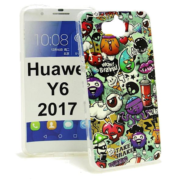 Designskal TPU Huawei Y6 2017 (MYA-L41)