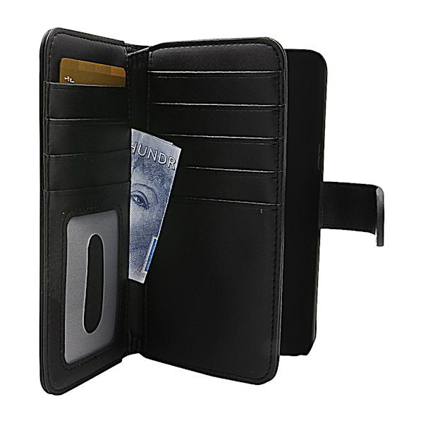 Skimblocker XL Magnet Wallet Samsung Galaxy J5 2016 (J510F) Svart