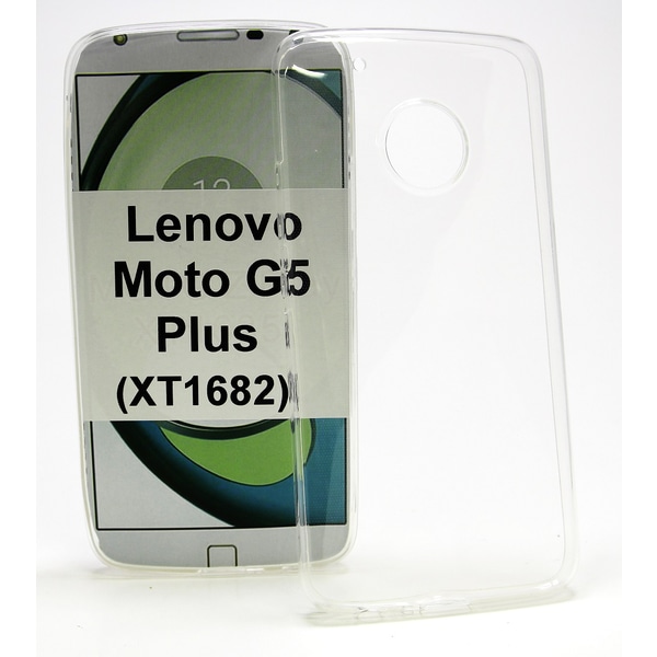 Ultra Thin TPU skal Lenovo Moto G5 Plus (XT1683)