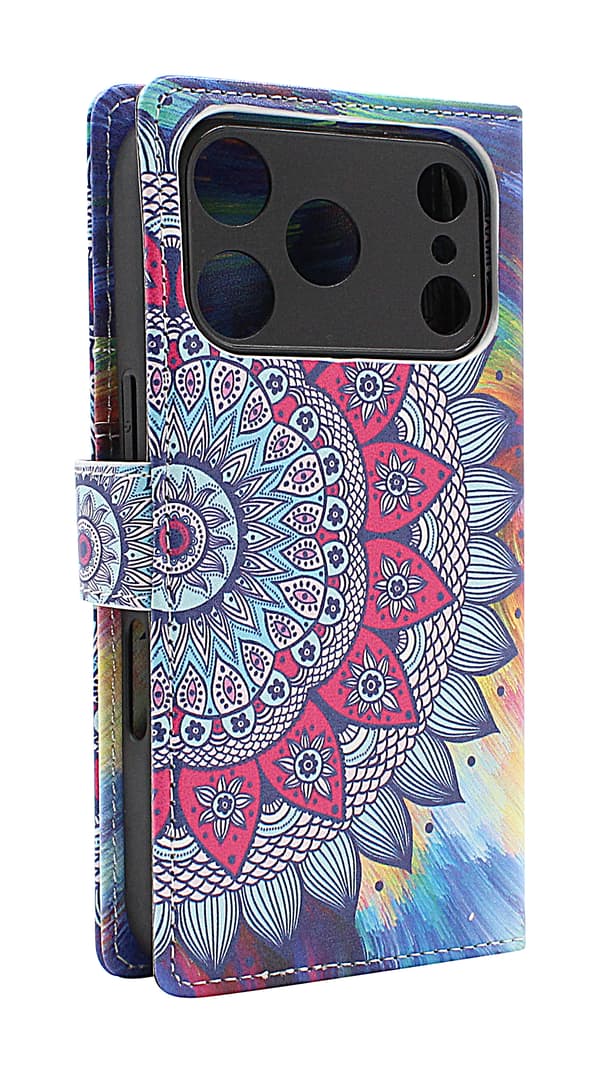 Skimblocker iPhone 17 Pro Magnet Plånboksfodral Design