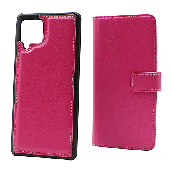 Skimblocker Magnet Fodral Samsung Galaxy A42 5G Hotpink