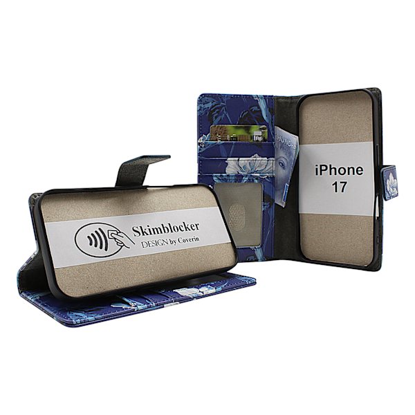 Skimblocker iPhone 17 Plånboksfodral Design