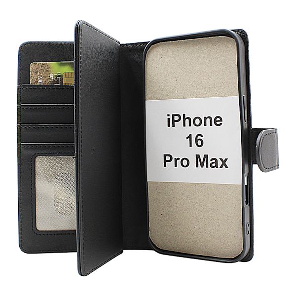 Skimblocker iPhone 16 Pro Max XL Plånboksfodral