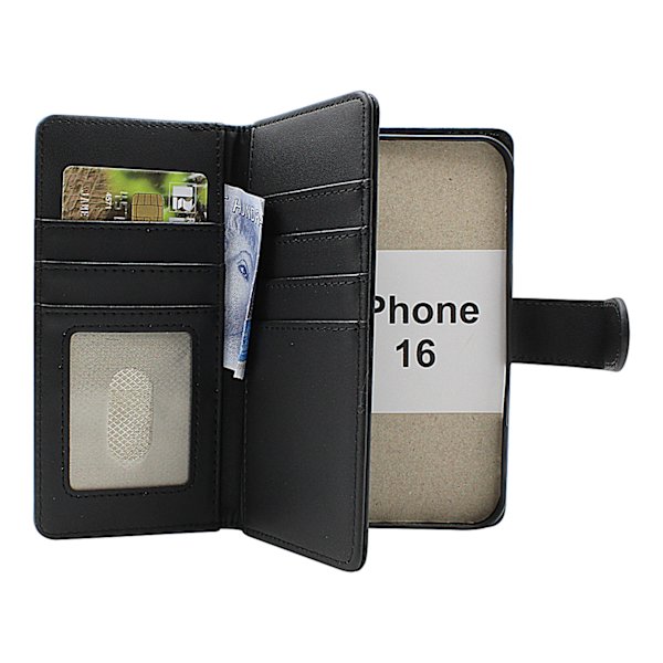 Skimblocker iPhone 16 XL Plånboksfodral