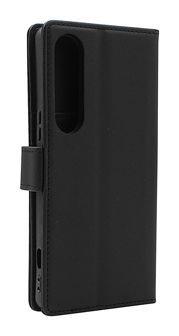 Skimblocker Sony Xperia 1 VII Plånboksfodral Brandy