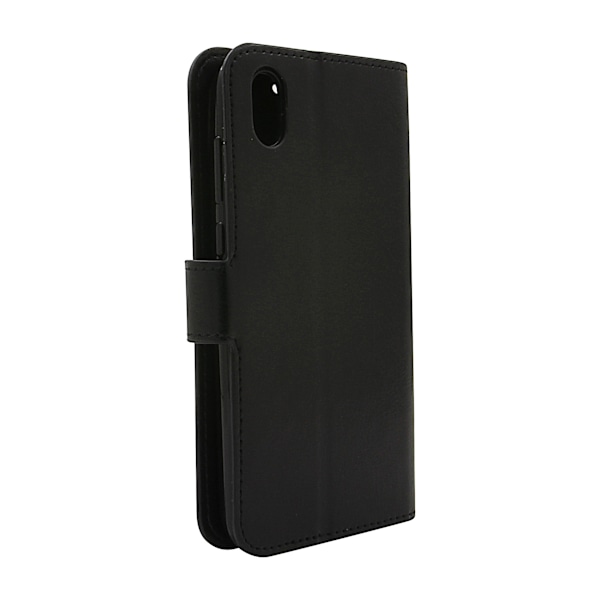 Crazy Horse Wallet Huawei Y5 2019 Svart