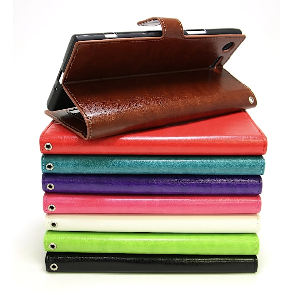 Crazy Horse Wallet Sony Xperia XZ Premium (G8141) Brun