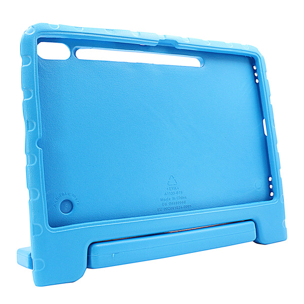 Standcase Barnfodral Samsung Galaxy Tab S7+ / S7 FE 12.4 Blå