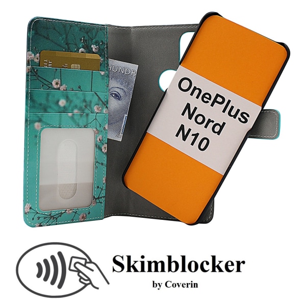 Skimblocker Magnet Designwallet OnePlus Nord N10