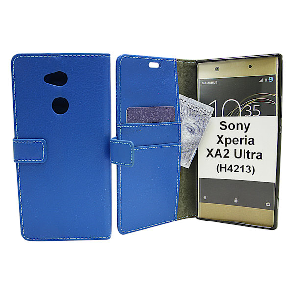 Standcase Wallet Sony Xperia XA2 Ultra (H3213 / H4213) Blå