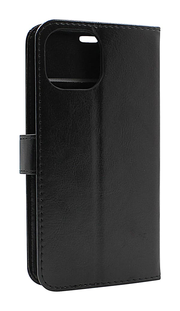 Crazy Horse Wallet iPhone 15 Turkos