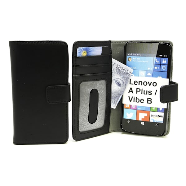 Magnet Wallet Lenovo A Plus (A1010a20) Svart