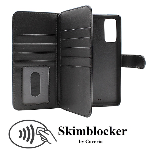 Skimblocker XL Magnet Fodral Samsung Galaxy S20 FE Svart