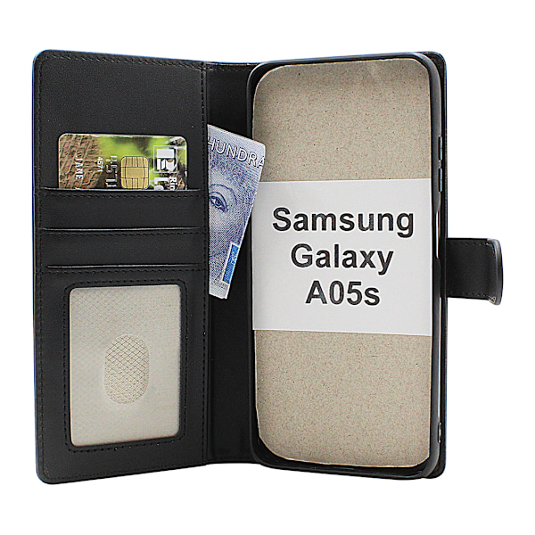 Skimblocker Galaxy A05s (SM-A057F/DS) Magnet Plånboksfodral