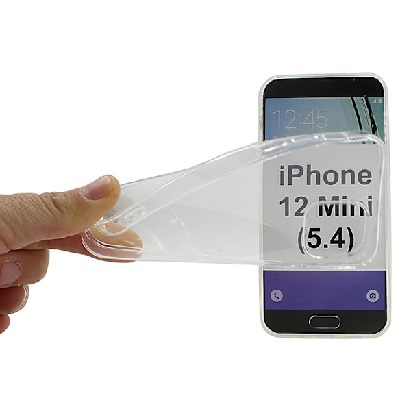 Ultra Thin TPU skal iPhone 12 Mini (5.4) (Clear)