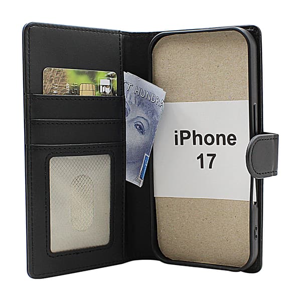 Skimblocker iPhone 17 Plånboksfodral Petrol