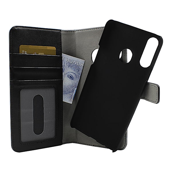 Skimblocker Magnet Wallet Samsung Galaxy A20s (A207F/DS) (Svart) Svart