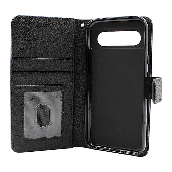 New Standcase Wallet Google Pixel 8a 5G Ljusblå