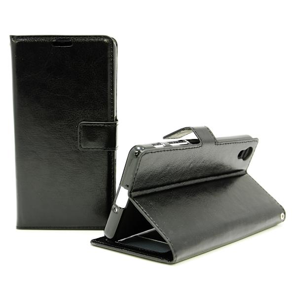 Crazy Horse Wallet Sony Xperia X Performance (F8131) Svart