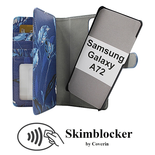Skimblocker XL Magnet Designwallet Samsung Galaxy A72