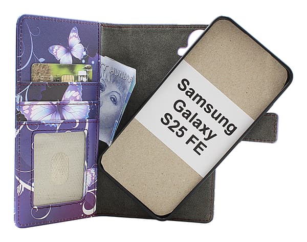 Skimblocker Samsung Galaxy S25 FE Magnetfodral Design