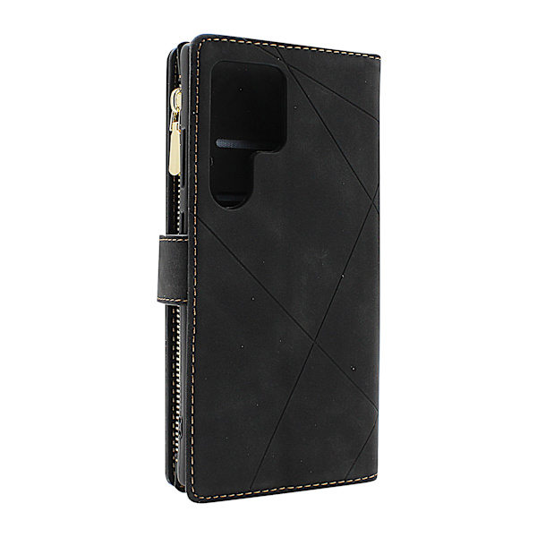XL Standcase Lyxfodral Samsung Galaxy S24 Ultra 5G Marinblå