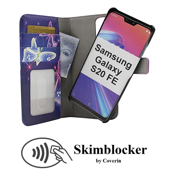 Skimblocker Magnet Designwallet Samsung Galaxy S20 FE