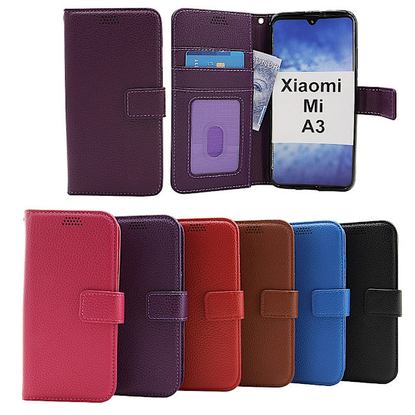 New Standcase Wallet Xiaomi Mi A3 Brun
