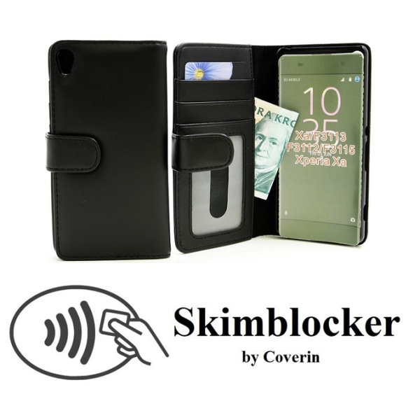 Skimblocker Plånboksfodral Sony Xperia XA (F3111)