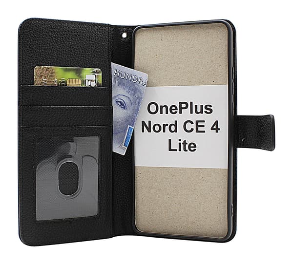 New Standcase Wallet OnePlus Nord CE 4 Lite Ljusblå