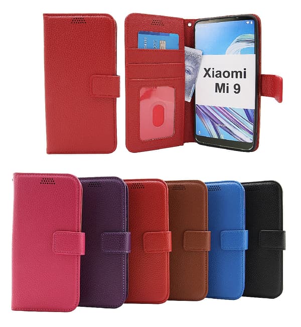 New Standcase Wallet Xiaomi Mi 9 Brun