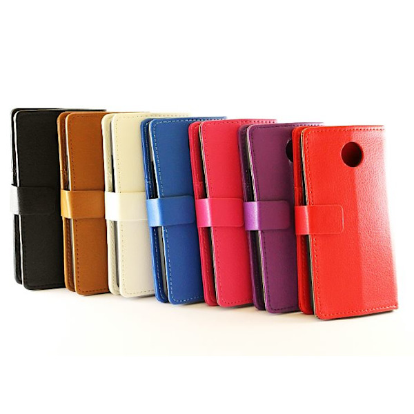 Standcase wallet Motorola Moto X 2 Brun
