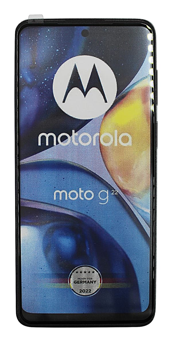 Full Frame Glas skydd Motorola Moto G22