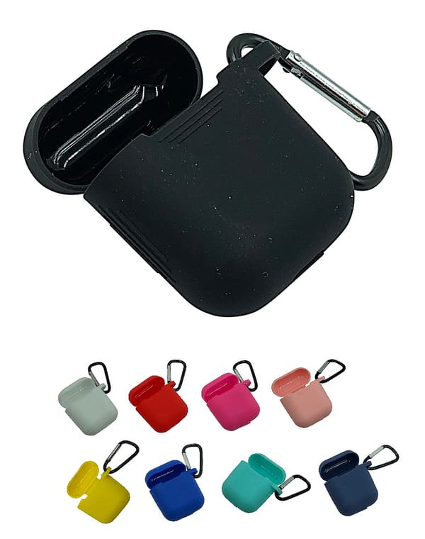 Apple AirPods Silikonfodral Ljusrosa