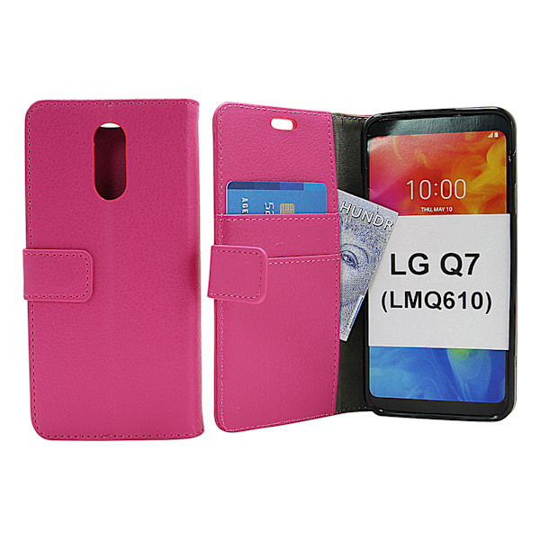 Standcase Wallet LG Q7 (LMQ610) Hotpink