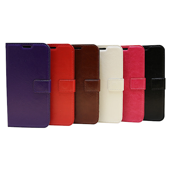 Crazy Horse Wallet Xiaomi Pocophone F1 Hotpink