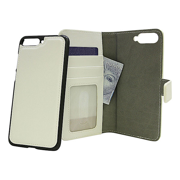 Skimblocker Magnet Wallet Huawei Y6 2018 Vit