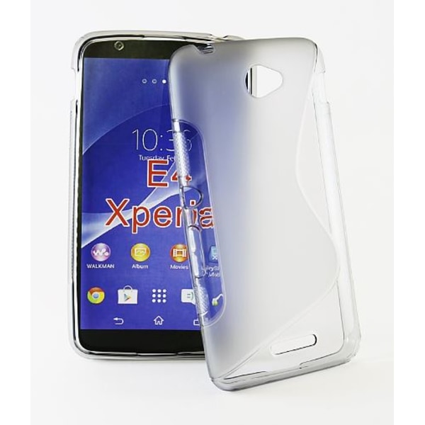 S-Line skal Sony Xperia E4 (E2105) Grå
