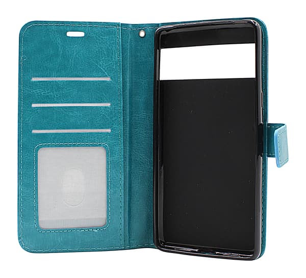 Crazy Horse Wallet Google Pixel 7 5G Lila