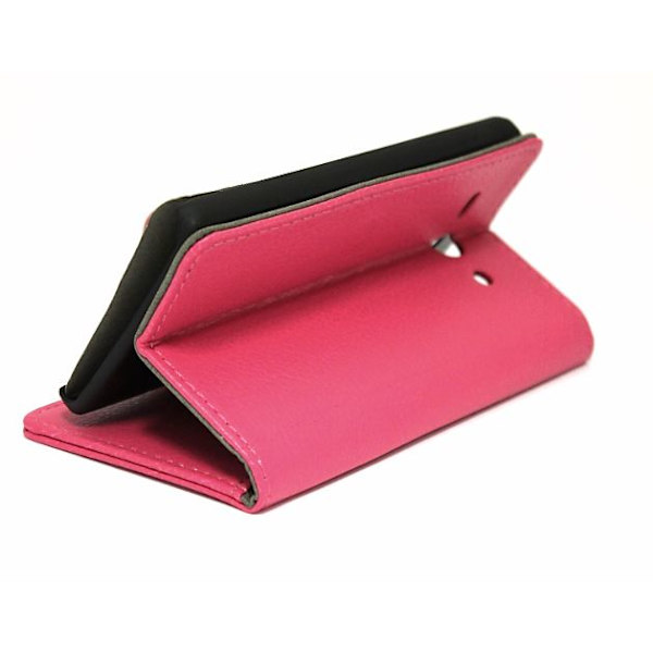 Standcase wallet Huawei Ascend Y530 Hotpink