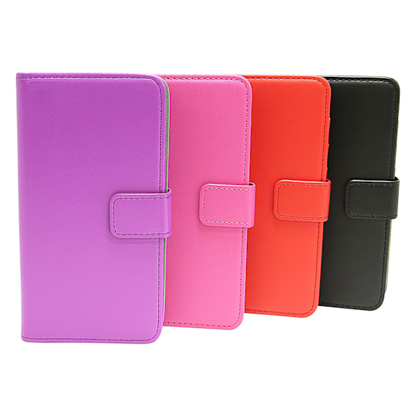 Skimblocker Magnet Wallet Huawei Y6 2017 (MYA-L41) Svart