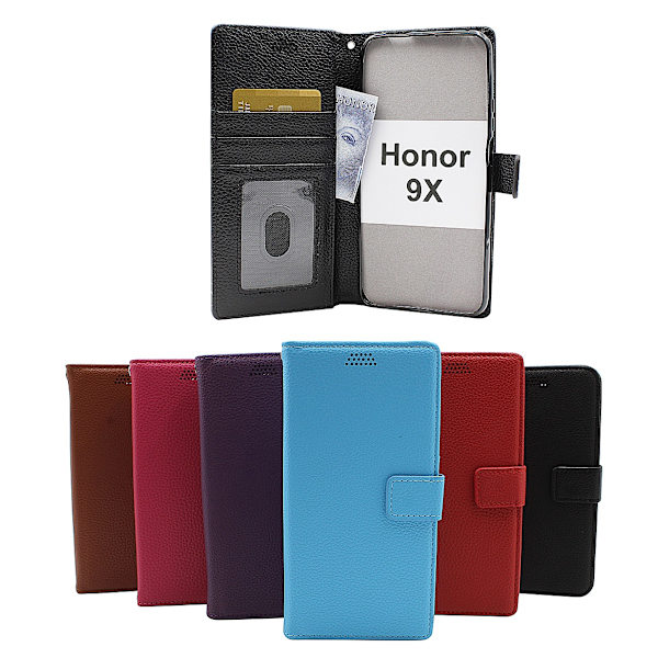 New Standcase Wallet Honor 9X Svart